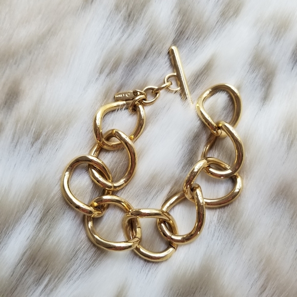 3/$20 Vintage Monet Oversized Chain Bracelet